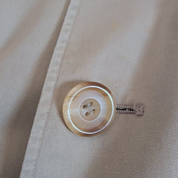 Vintage 80’s Aquascutum Trench Coat Overcoat Mens Aqua 5 XXL Punk Blokecore Vtg - Picture 5 of 16